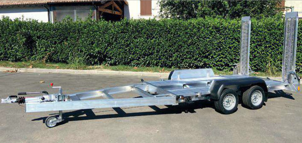 Maskintrailer - CLM FLY 600 Spider